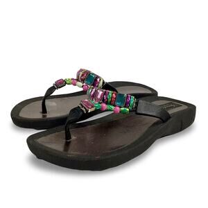 GRANDCO Molded Sole Beach Thong Sandals